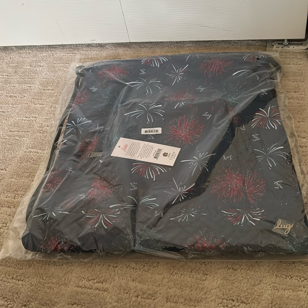 NWT Jumping Jack Drawstring Bag by Lug